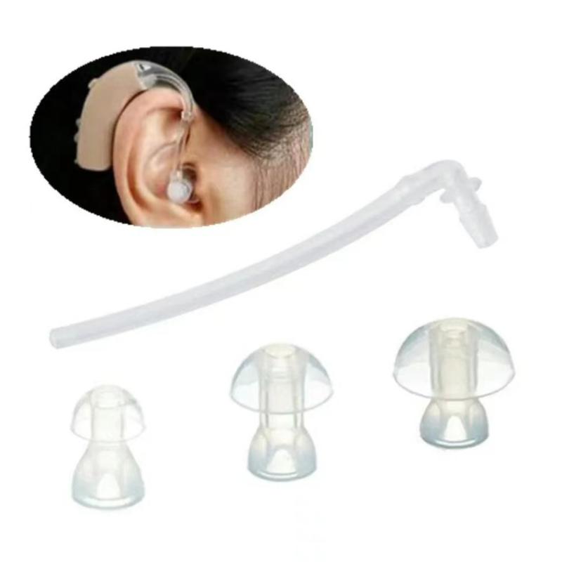 Silicone Ear Tip Replacement - Vervangingsonderdelen voor draagbare hoortoestellen 1 set