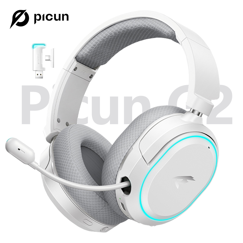 Gaming Headset Rgb - Picun G2 2,4 GHz Bluetooth draadloze