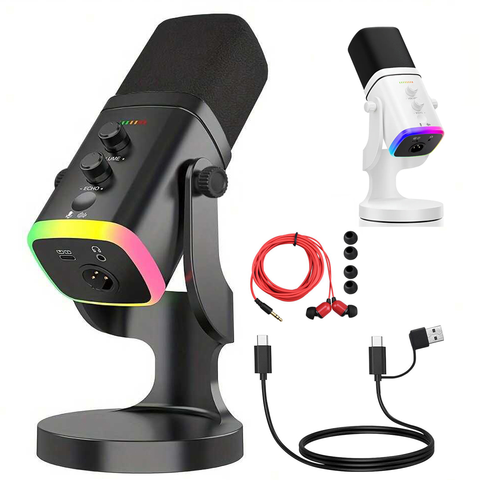 USB/XLR Dynamische Microfoon v - Gaming Headset Rgb recensie en prijs