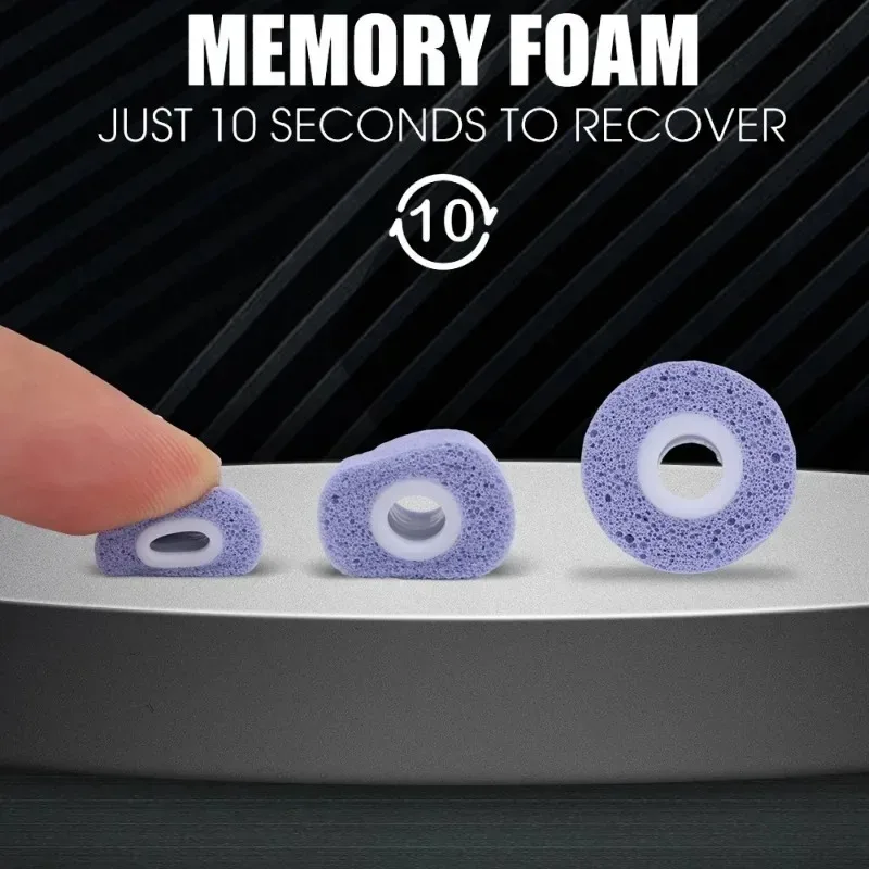 1-3 Paar Traagschuim Oorpunten - Earphone Foam Tip recensie en prijs